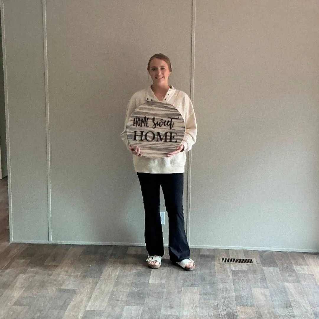 ASHLEY J. welcome home image