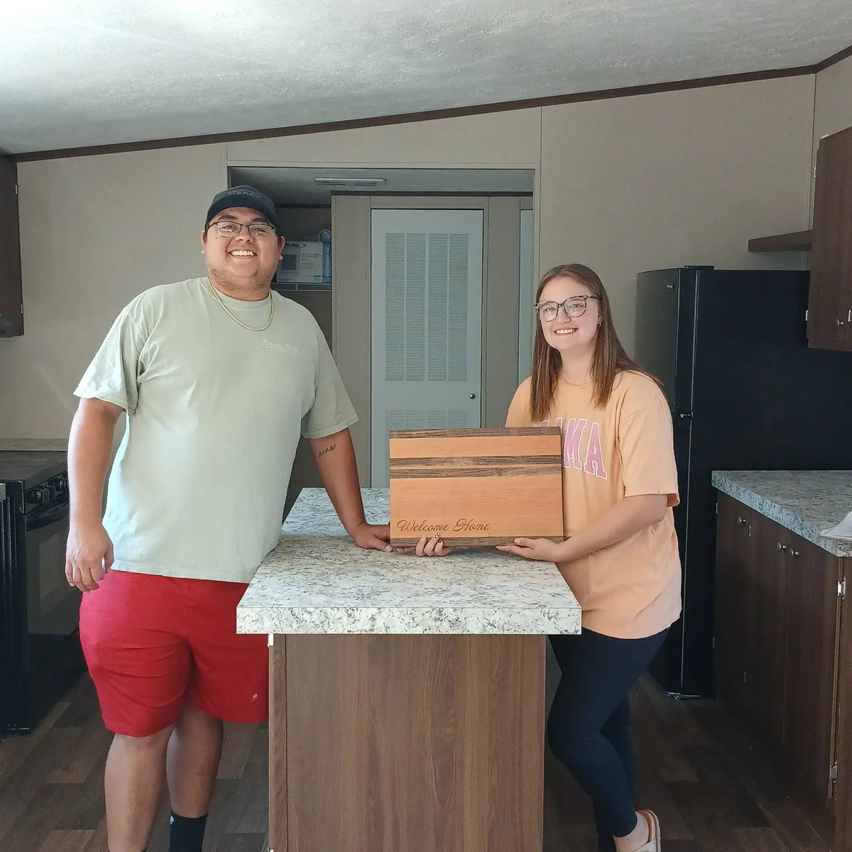 DAKOTA F. welcome home image