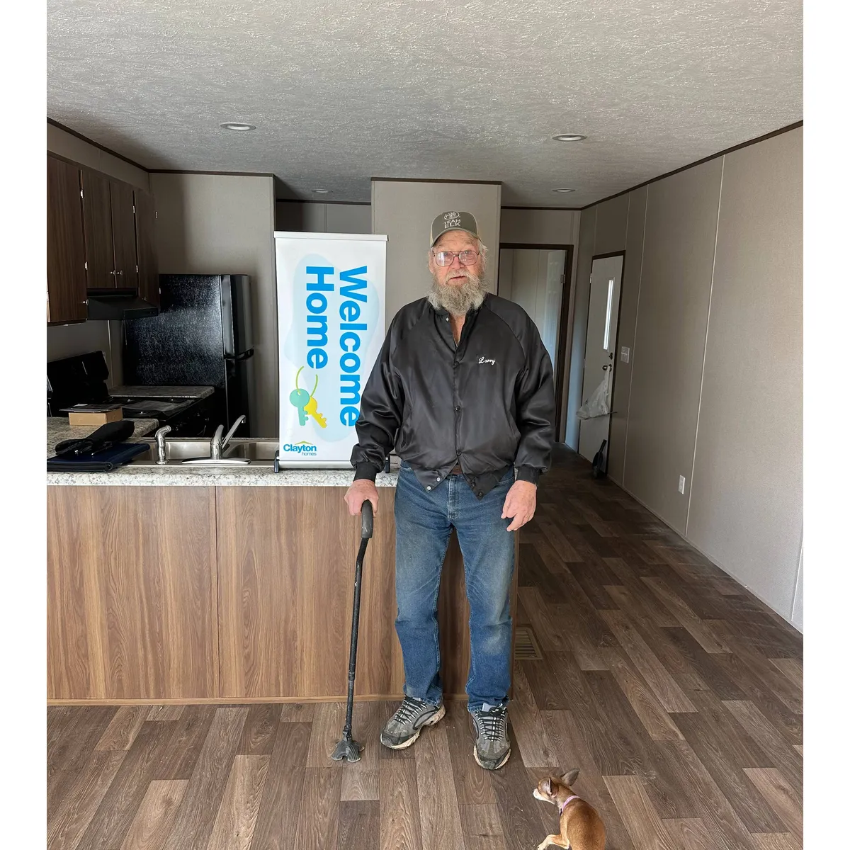 EDWARD LARRY S. welcome home image