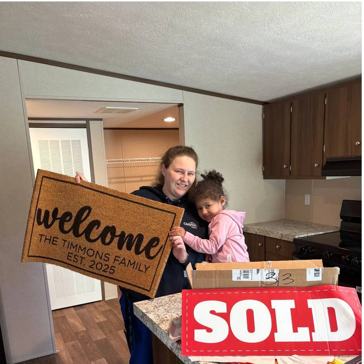 Kelsey T. welcome home image