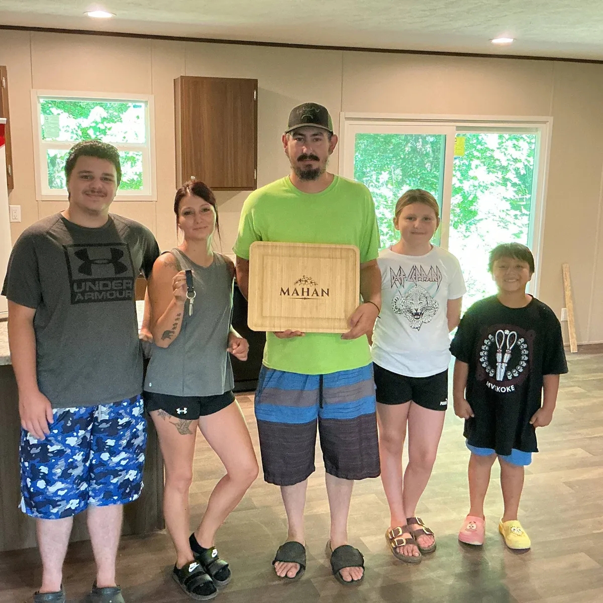 KEITH M. welcome home image