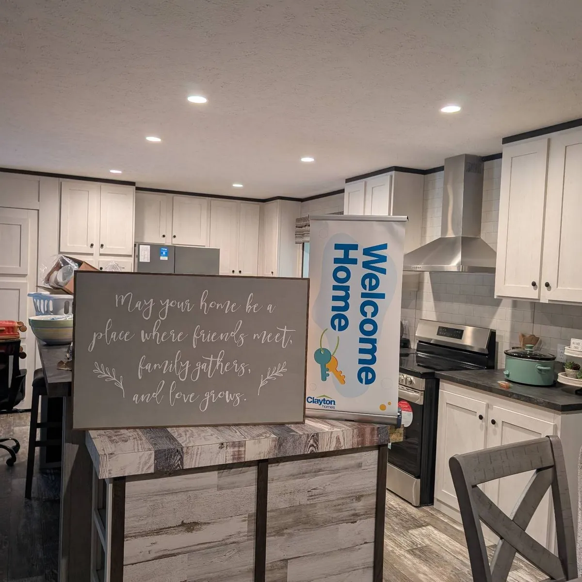 AARON M. welcome home image