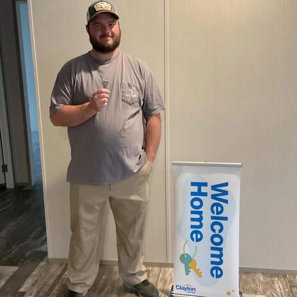 DUSTIN H. welcome home image