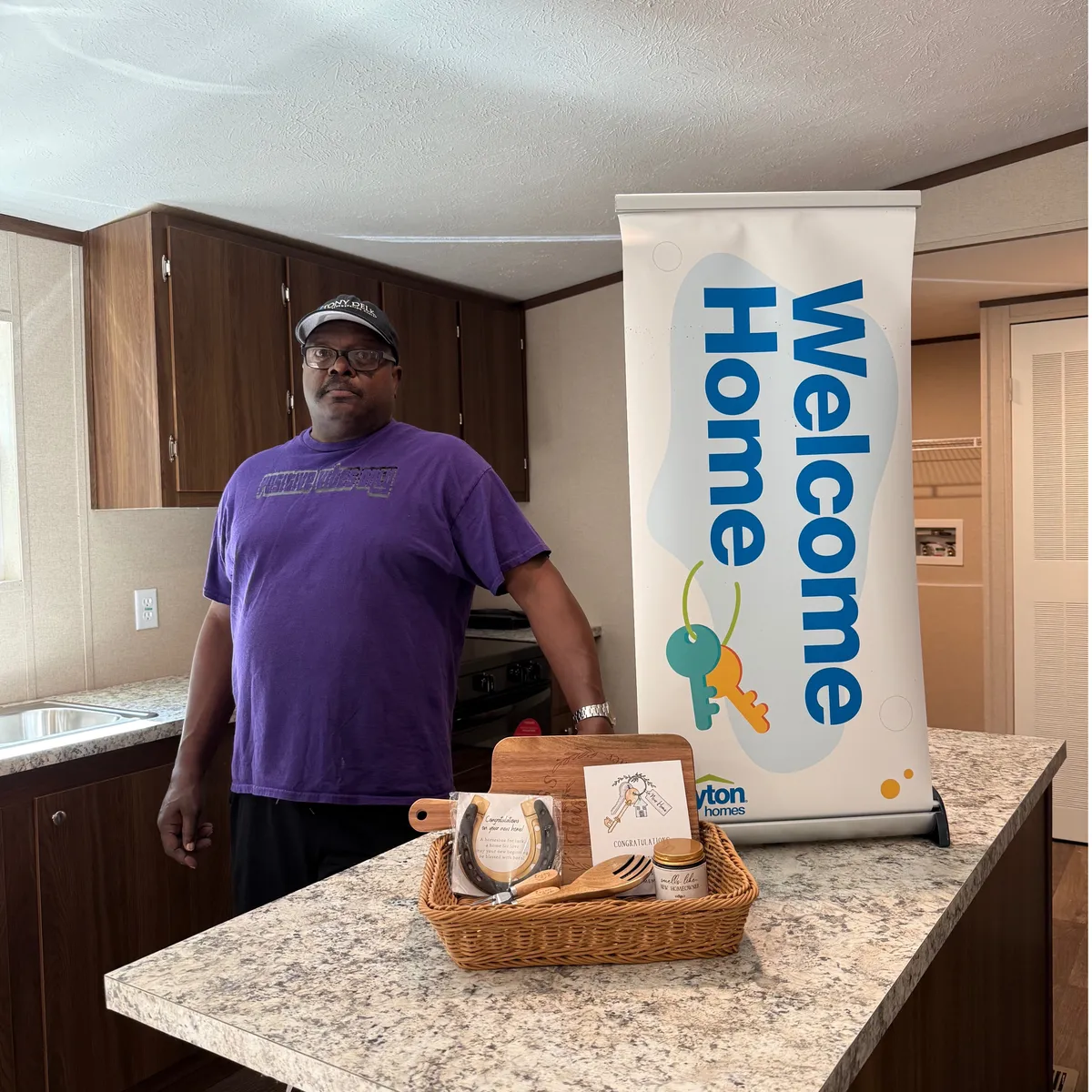 DAVID D. welcome home image
