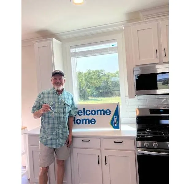 Luke G. welcome home image
