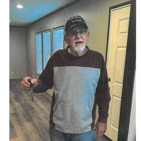 JOHN M. welcome home image