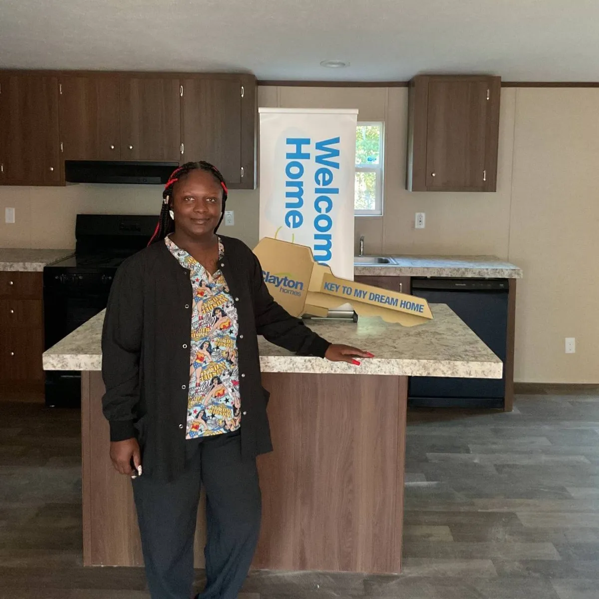 VANISHA R. welcome home image