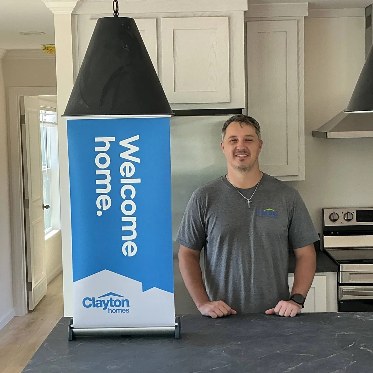 JOHN H. welcome home image