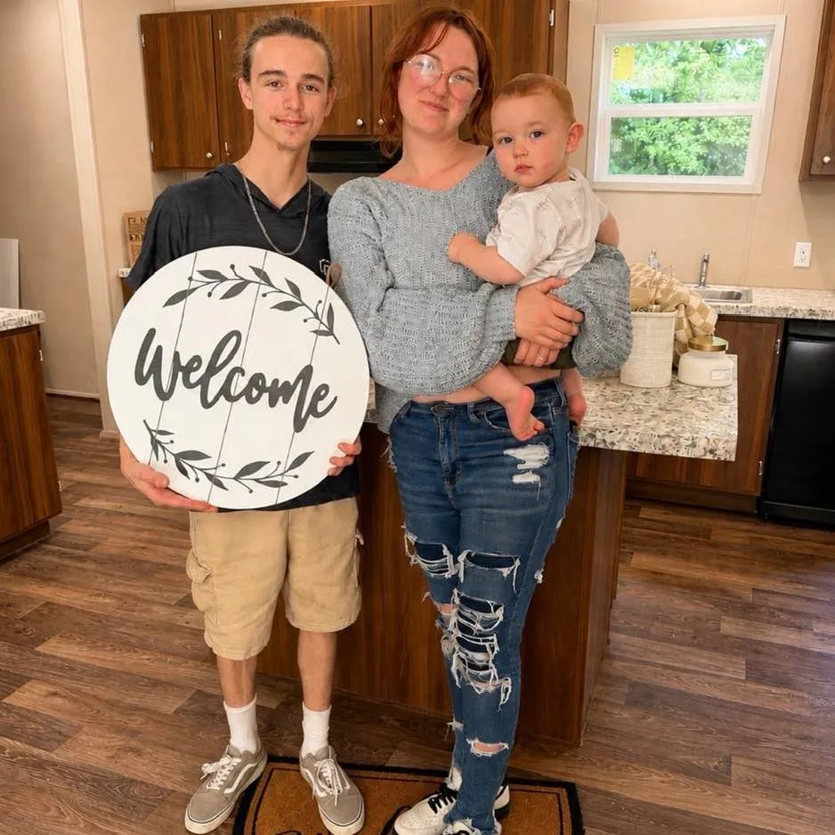 DERECK S. welcome home image