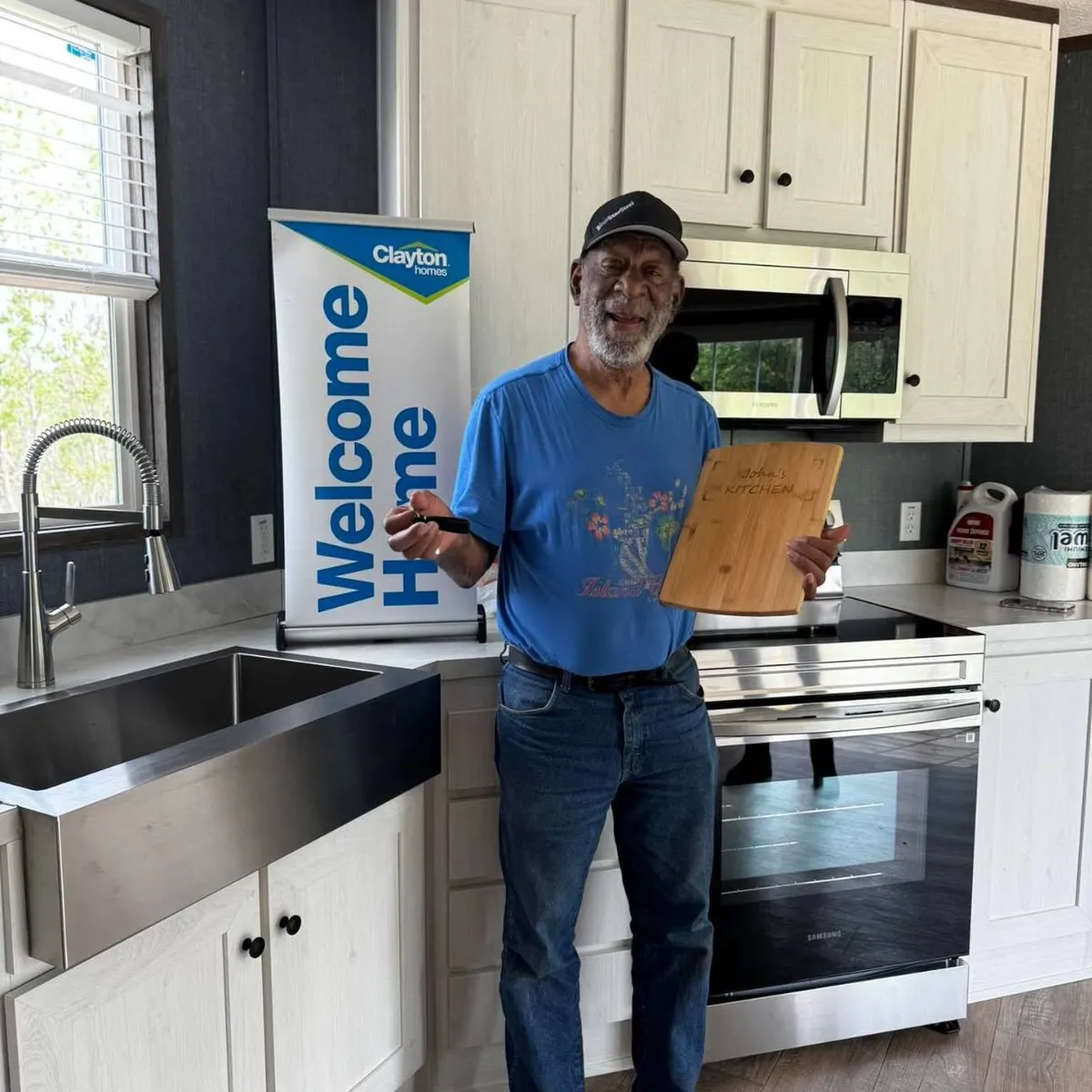 JOHN C. welcome home image