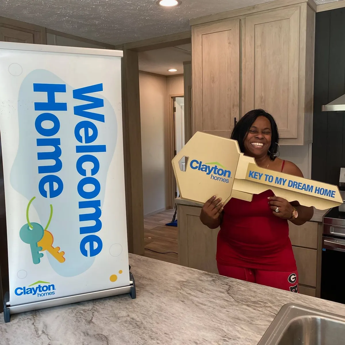 Bernice W. welcome home image