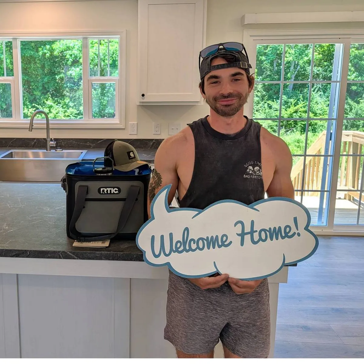 Tyler W. welcome home image