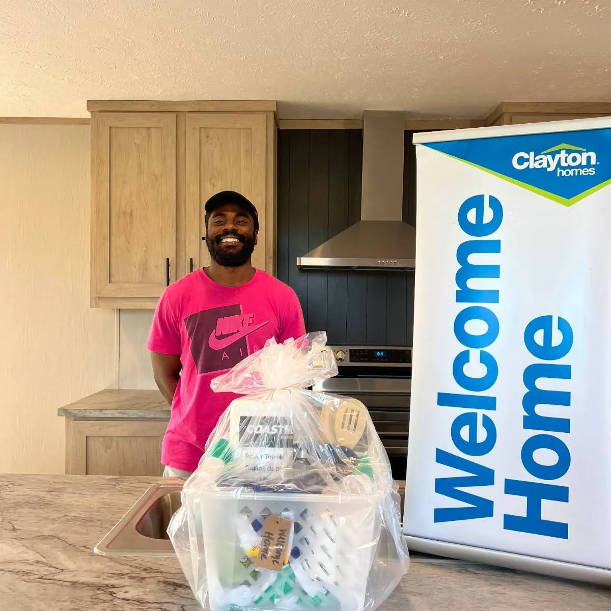 Travis E. welcome home image