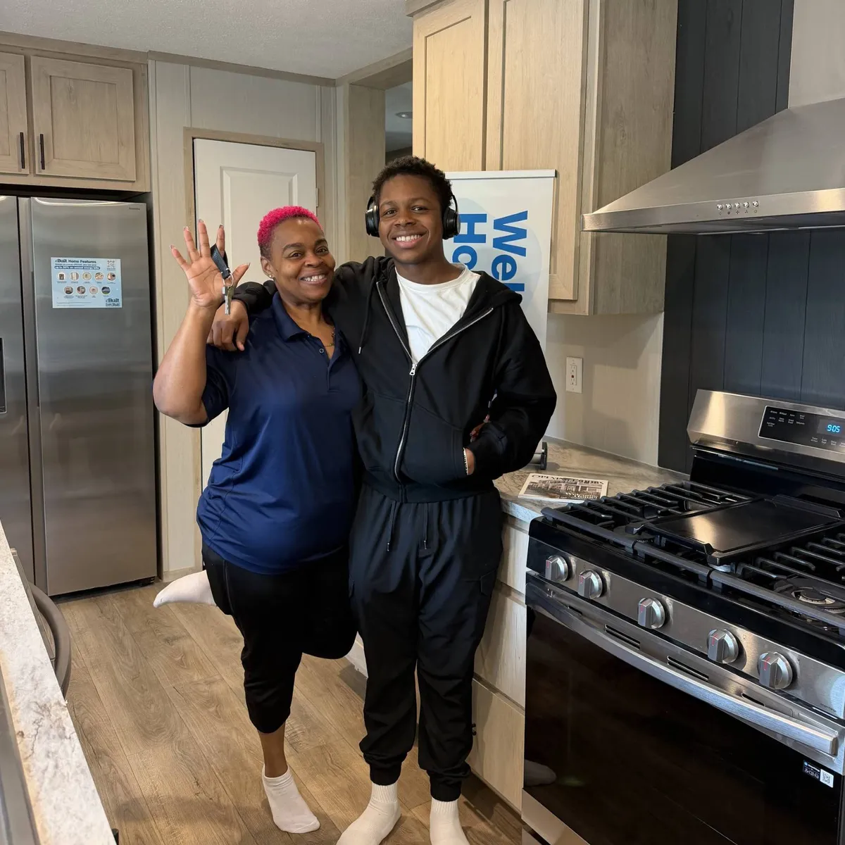 JUENELLE B. welcome home image