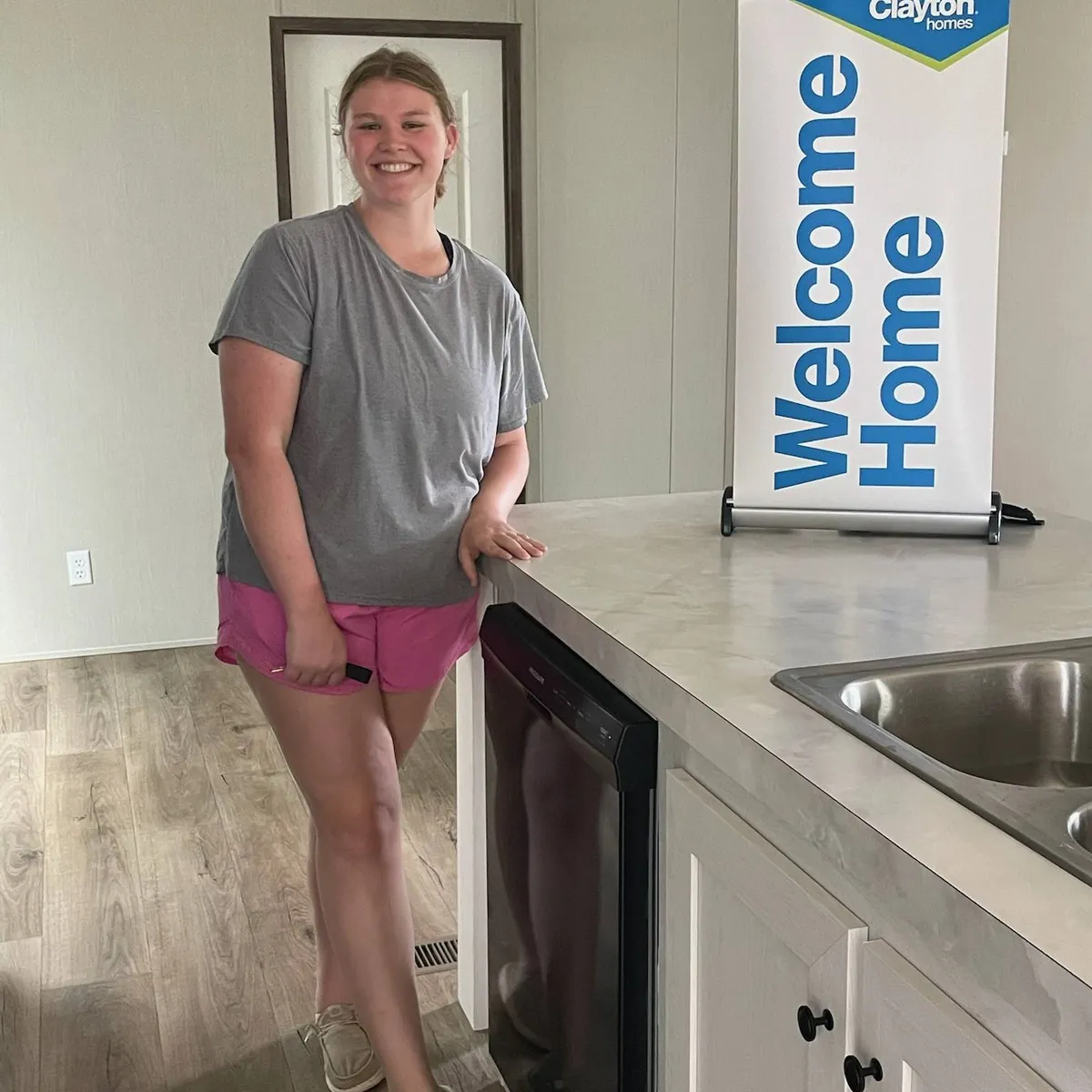 HALEY ANN L. welcome home image
