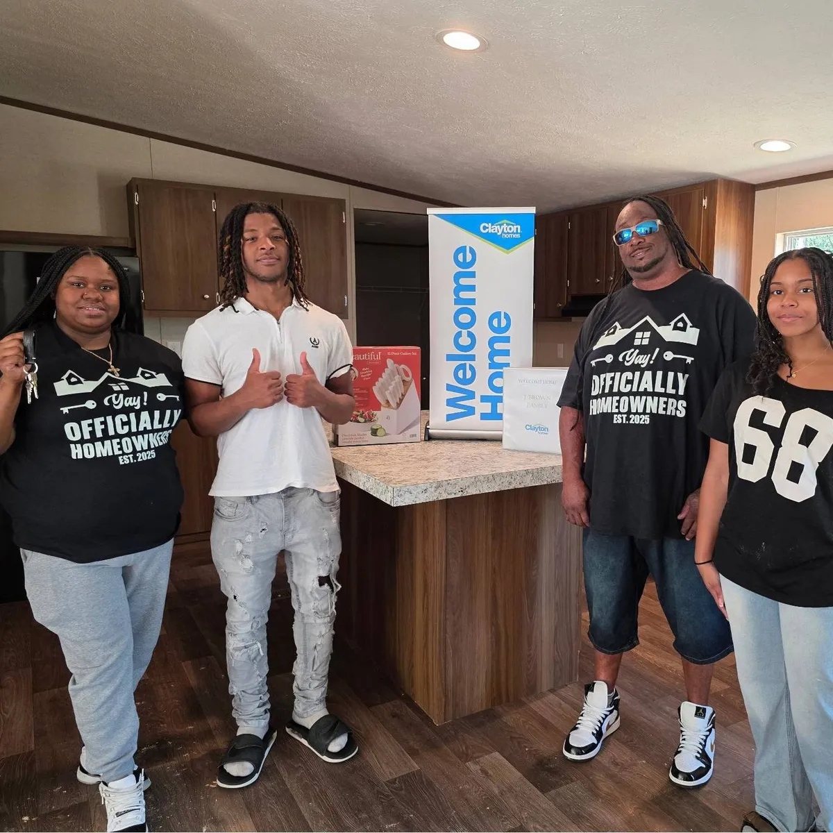 JOHNATHAN B. welcome home image