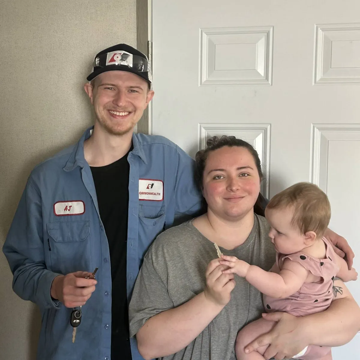 AJ M. welcome home image