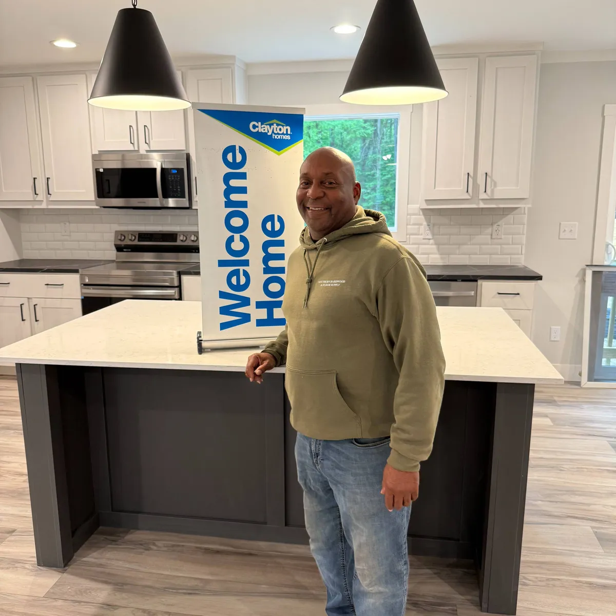 CHRISTOPHER W. welcome home image