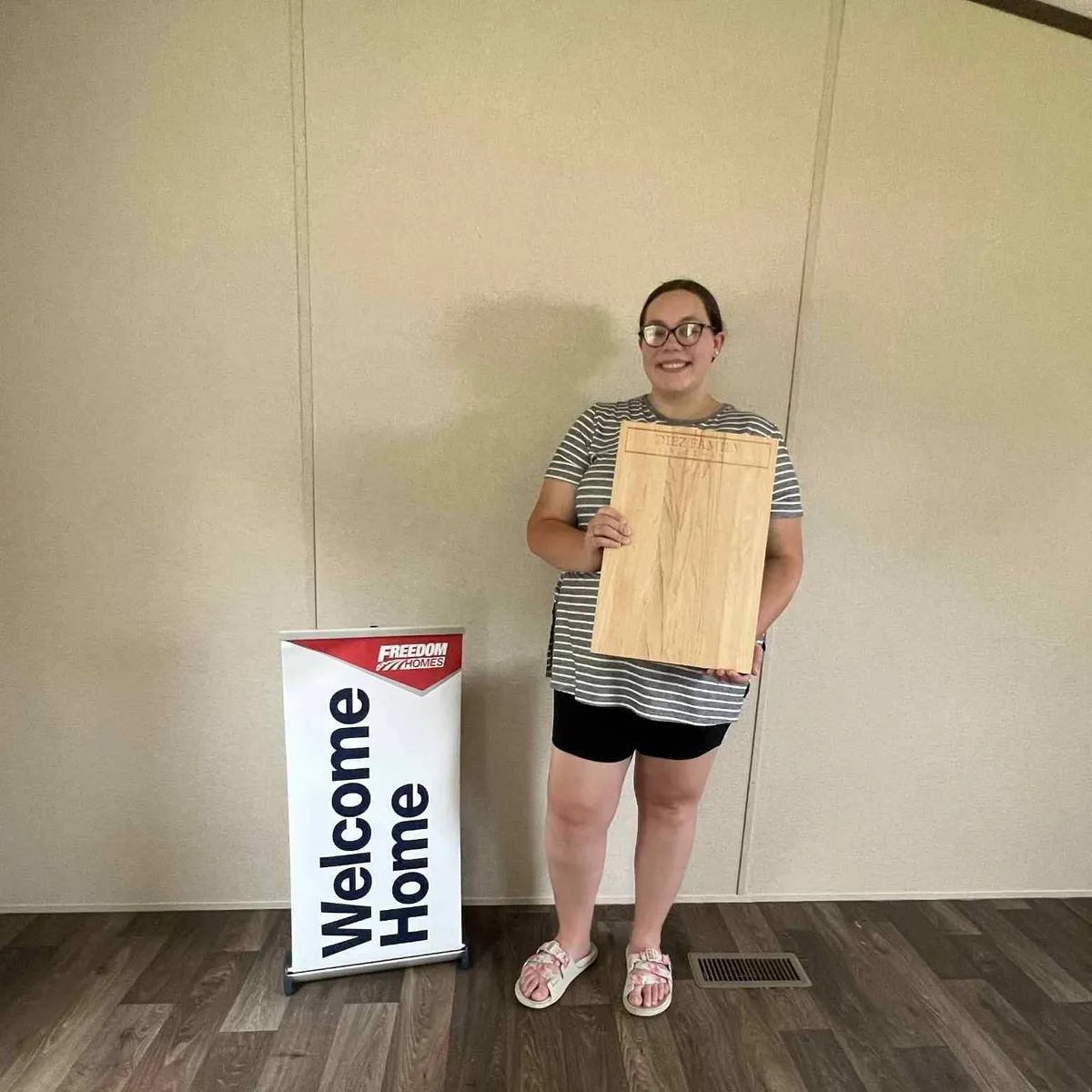 ASHLYN D. welcome home image