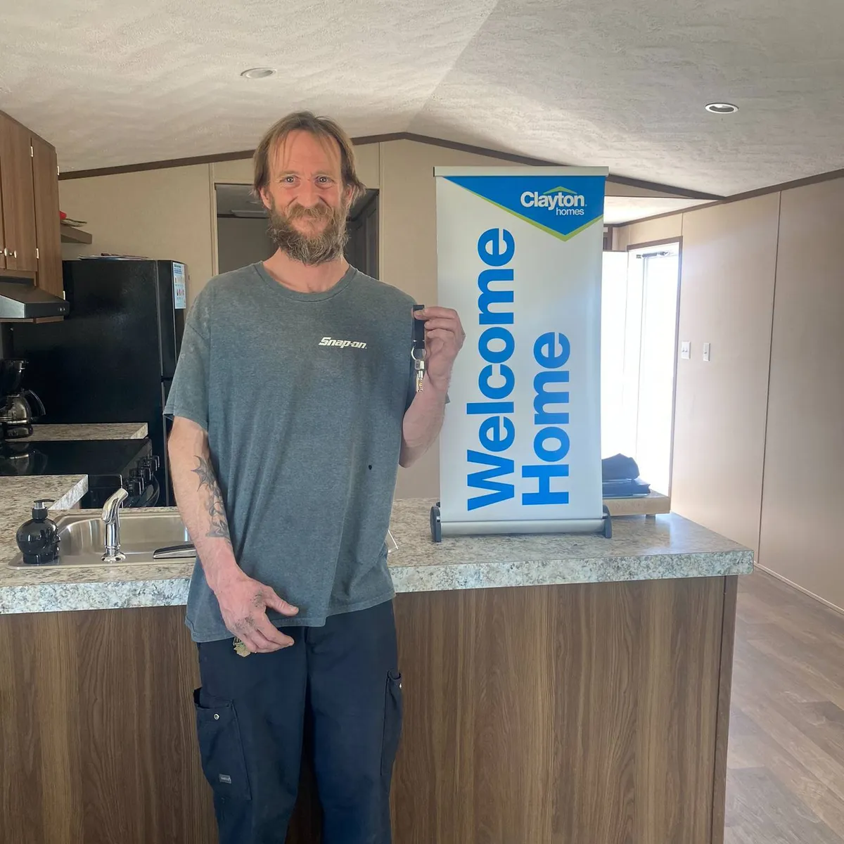 BRYAN M. welcome home image