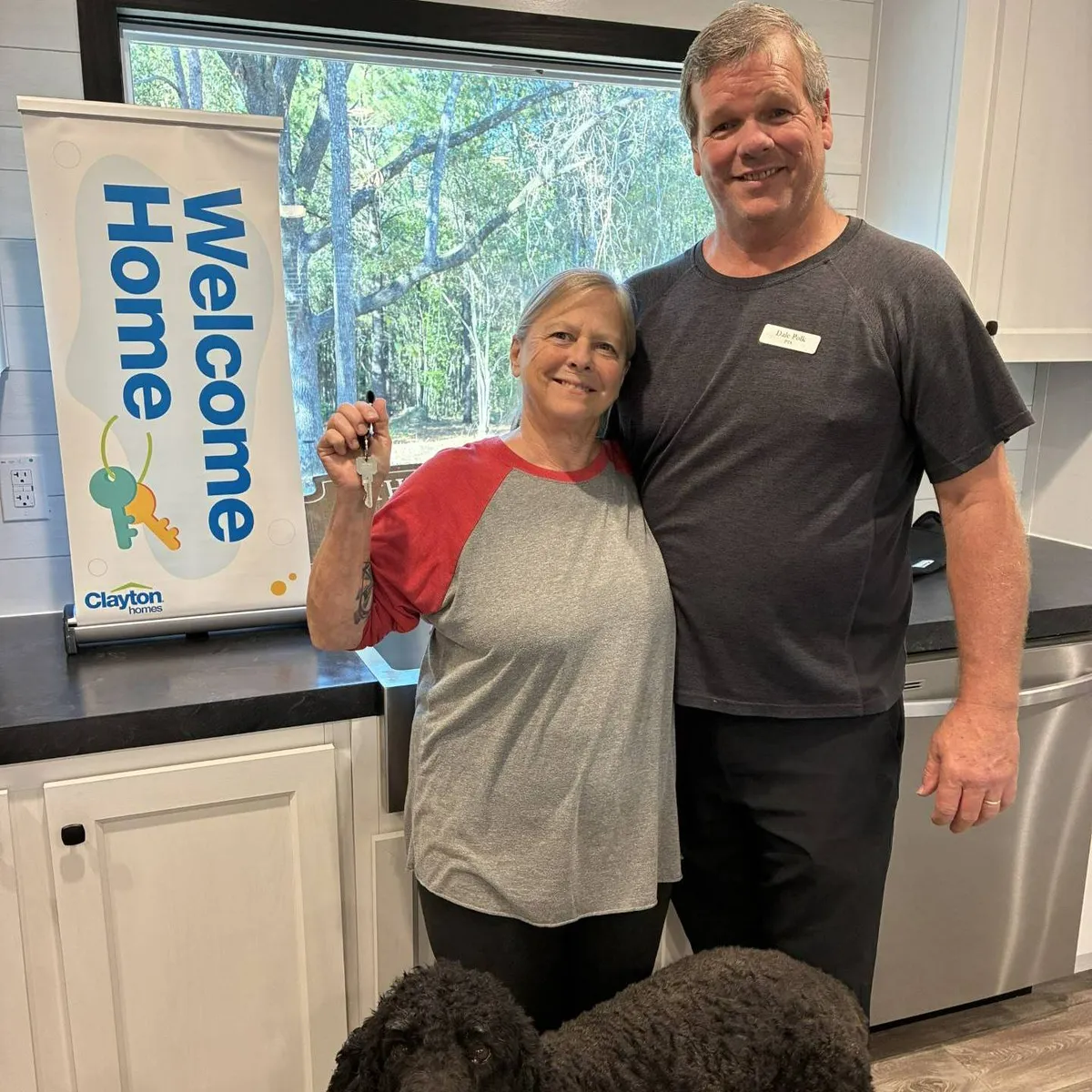DALE P. welcome home image