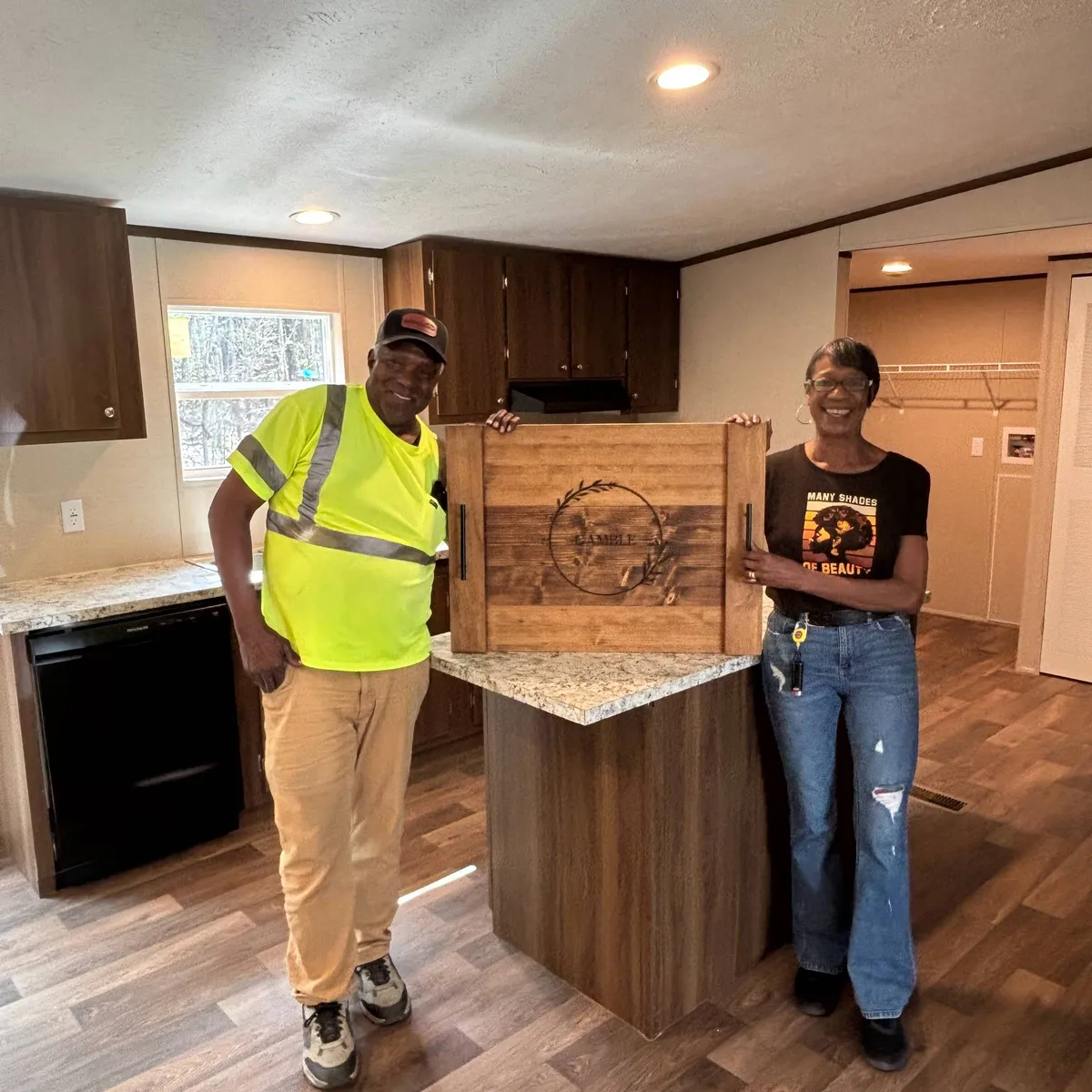 CHARLES G. welcome home image