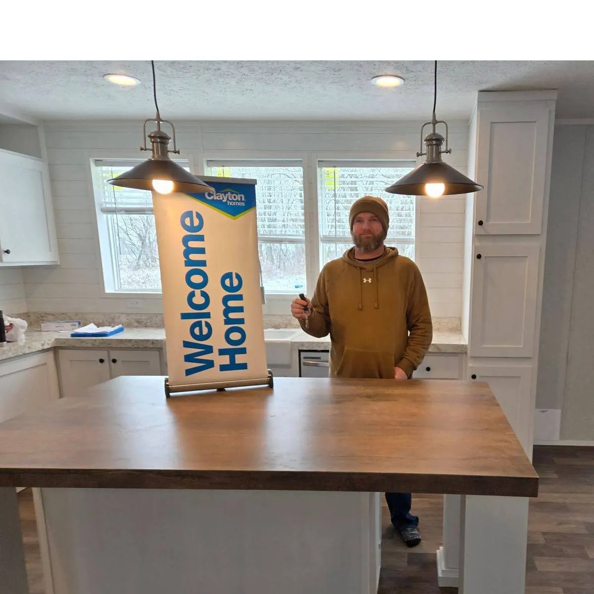 JAMES A. welcome home image