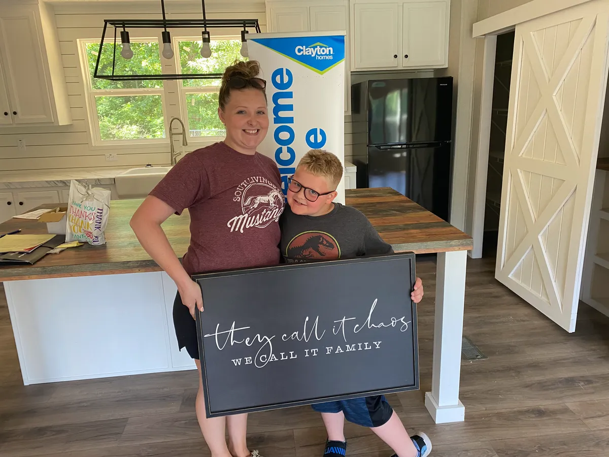Mason W. welcome home image