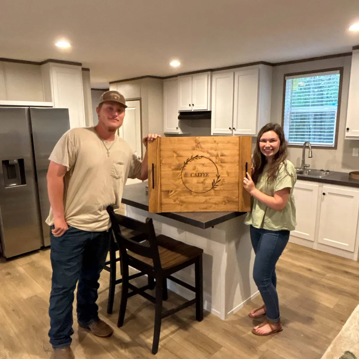 NATHAN C. welcome home image
