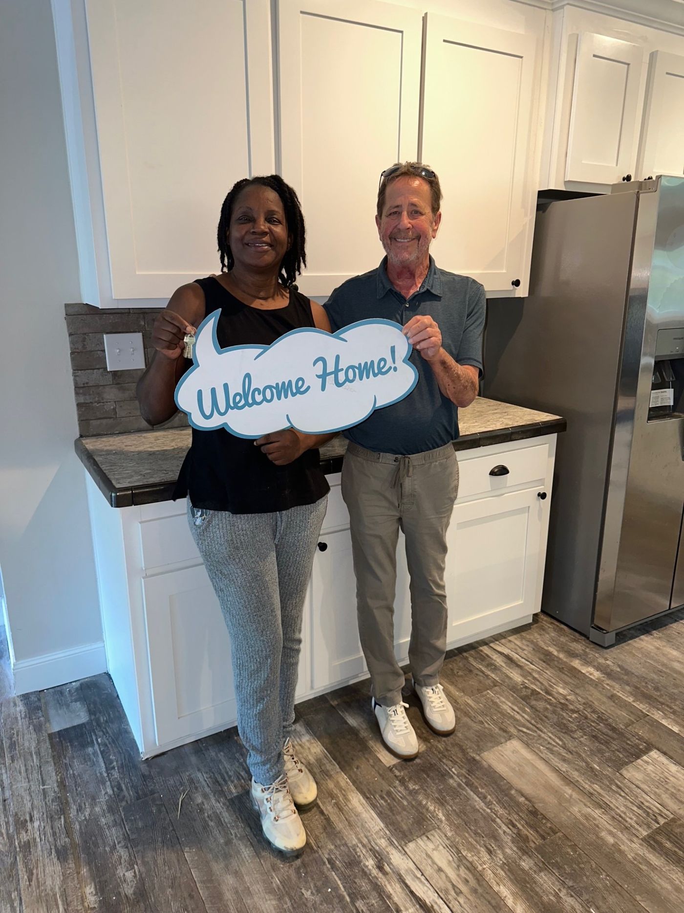 THEOPHUS H. welcome home image