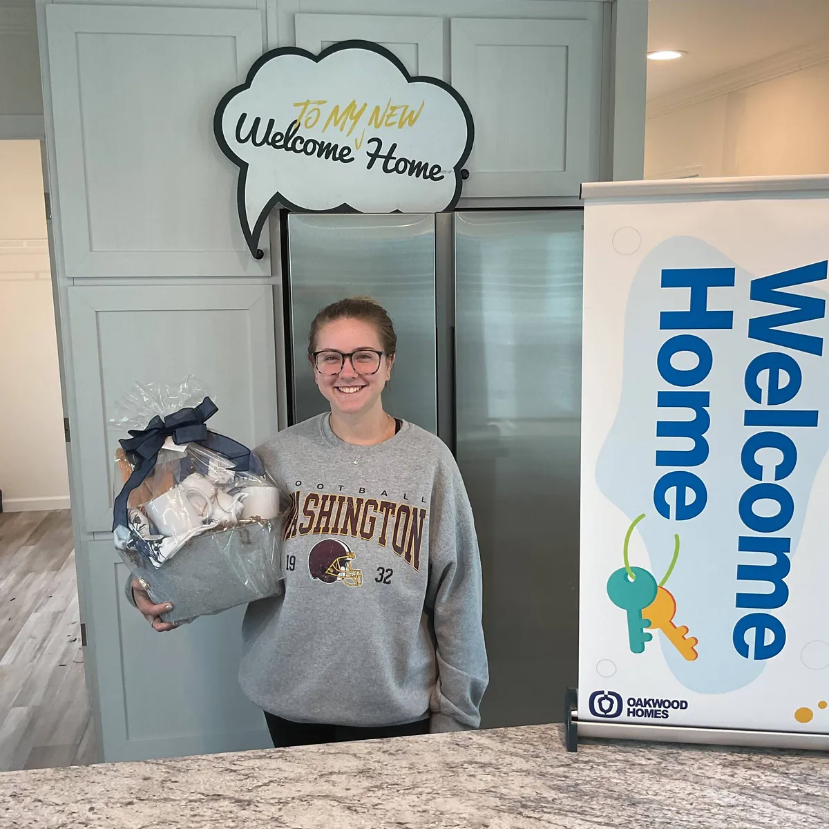 SYDNI S. welcome home image