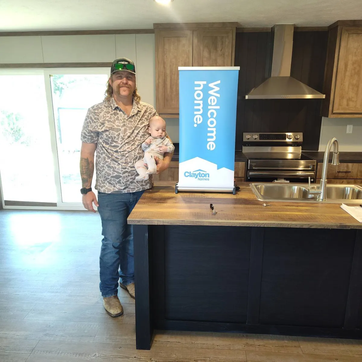 JAMES T. welcome home image
