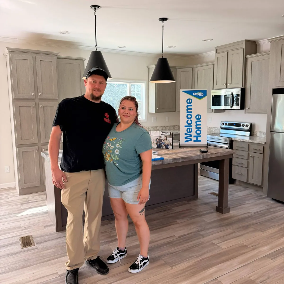 WESLEY J. welcome home image