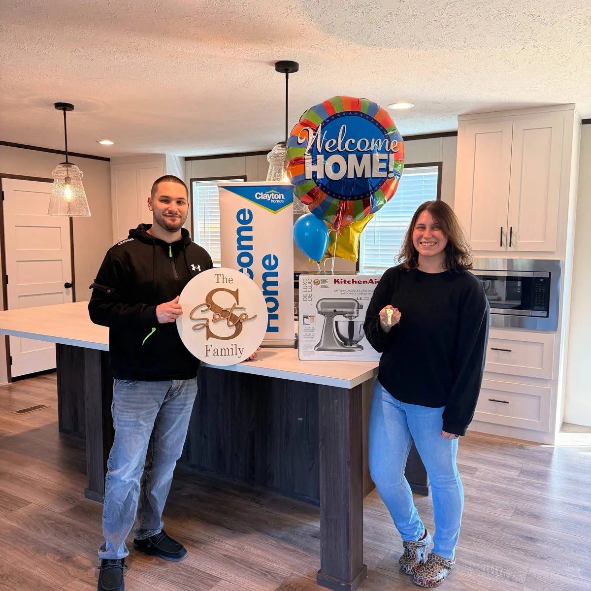 CASEY S. welcome home image