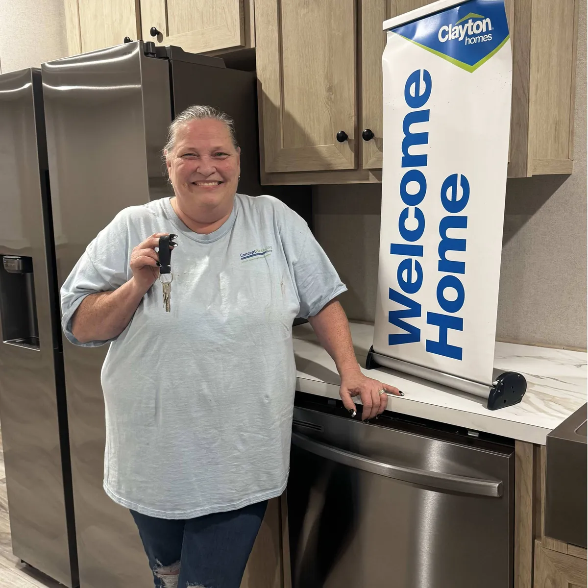 Christina L. welcome home image