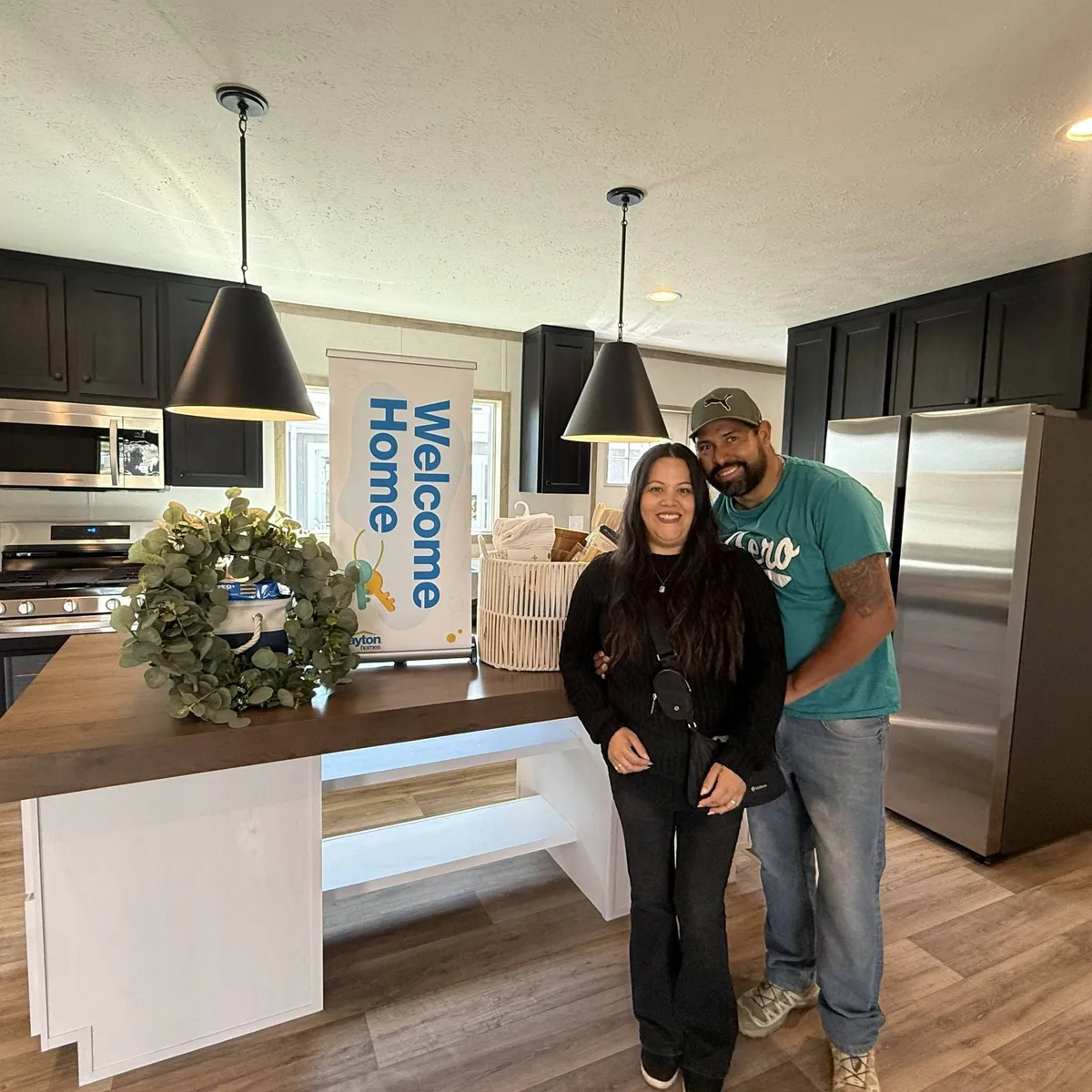 Evelyn P. welcome home image