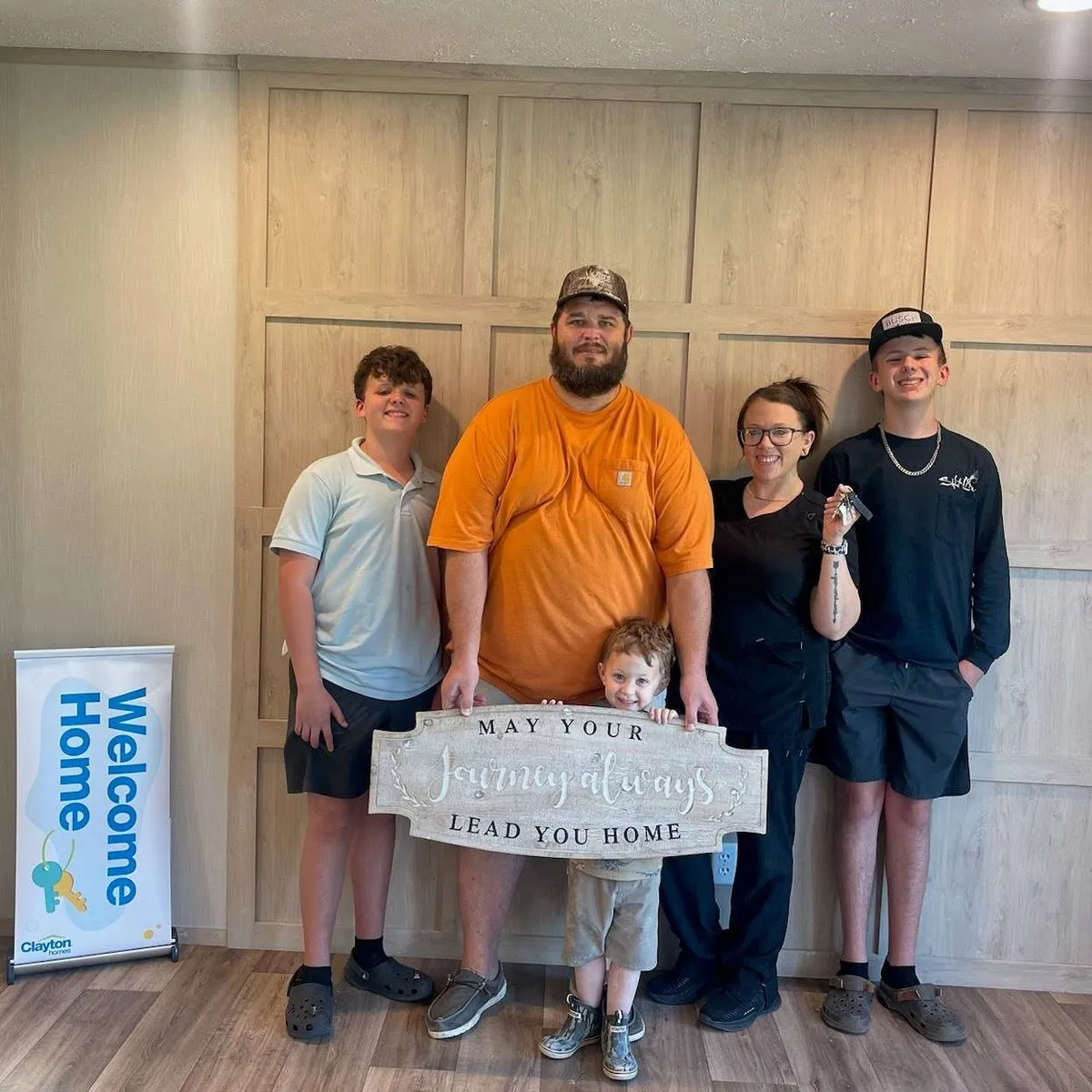 DUSTIN B. welcome home image