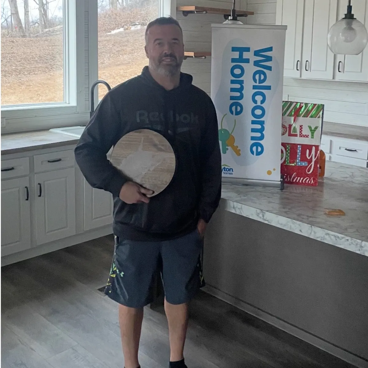 ROBERT P. welcome home image