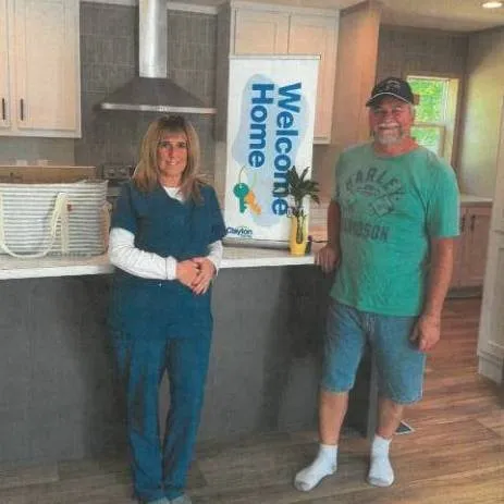 EDGAR P. welcome home image