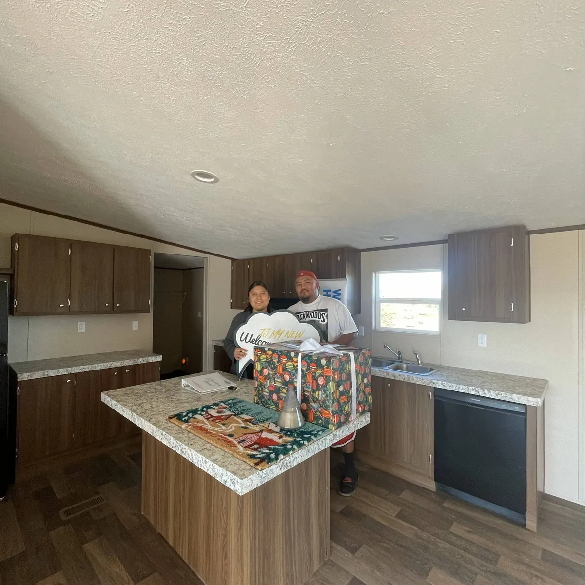 Otisha D. welcome home image