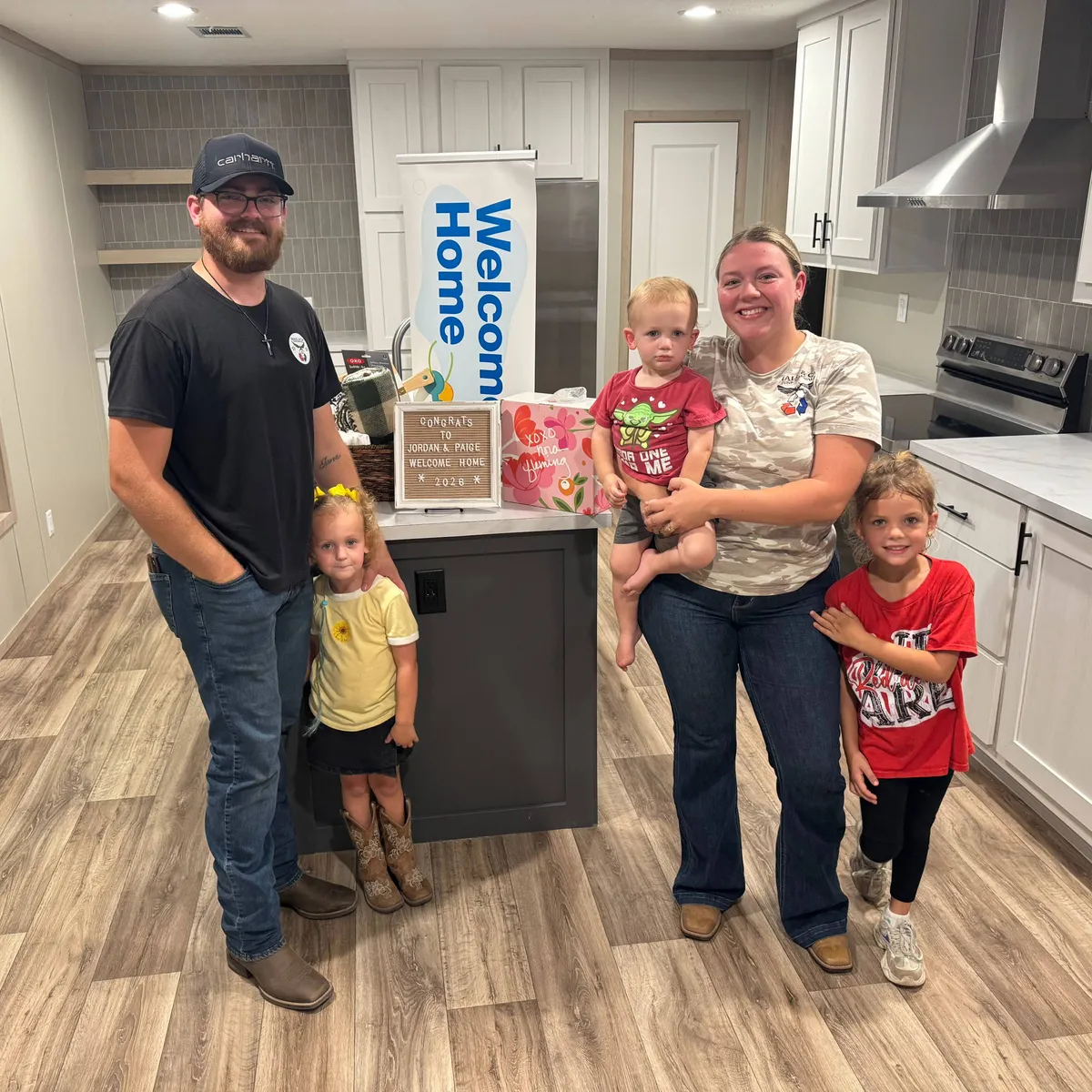 JORDAN H. welcome home image