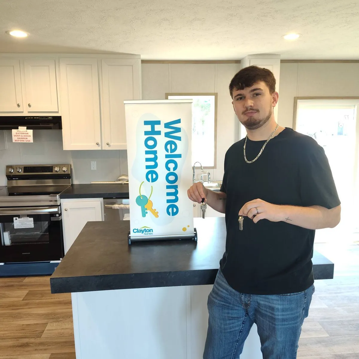 NICHOLAS G. welcome home image