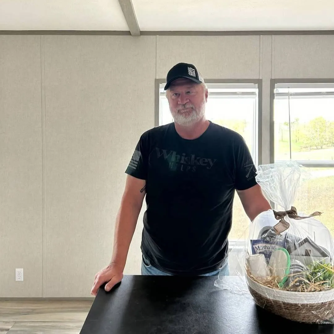 CHARLES G. welcome home image