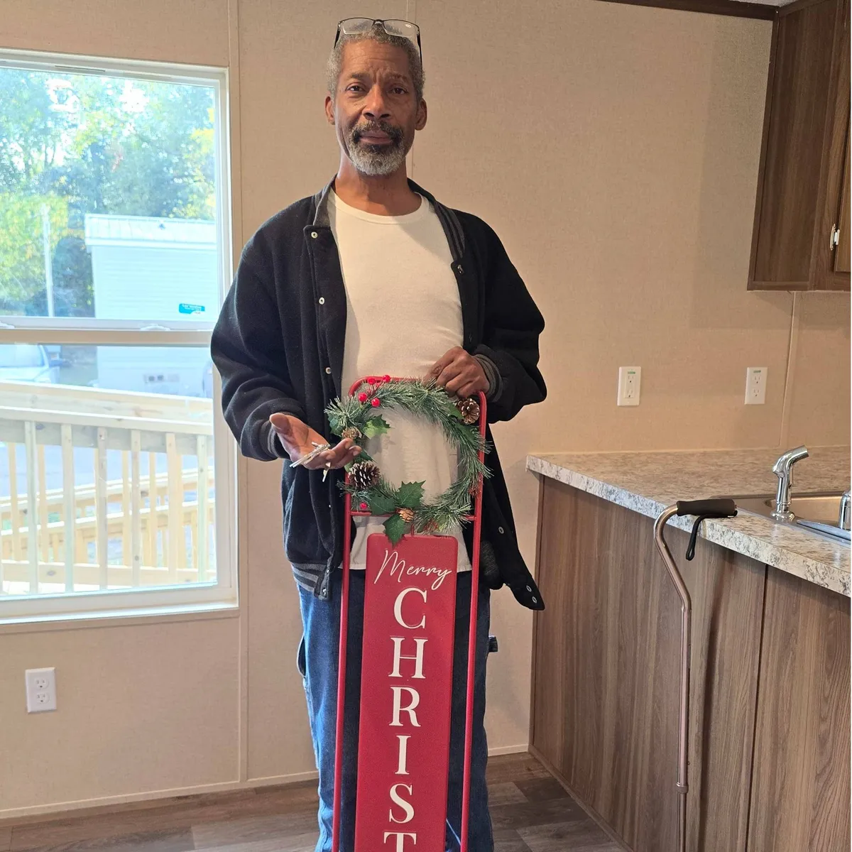 Wendell D. welcome home image