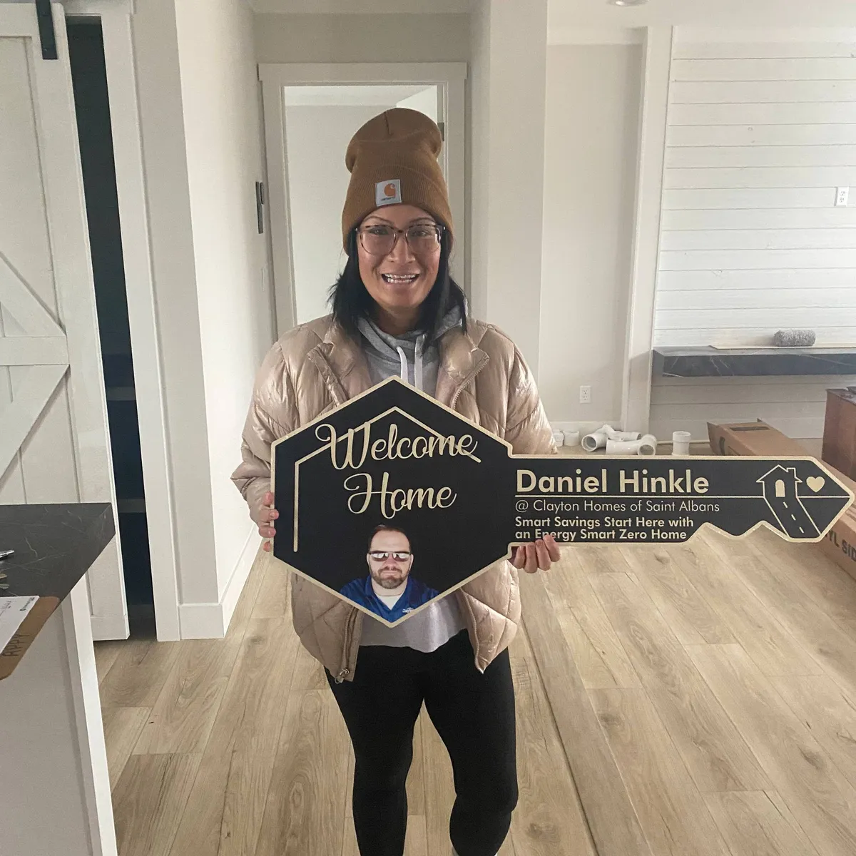 THOMAS W. welcome home image
