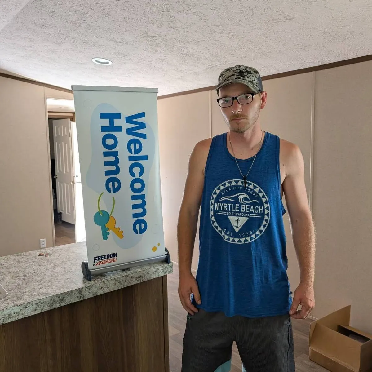 CAMERON B. welcome home image