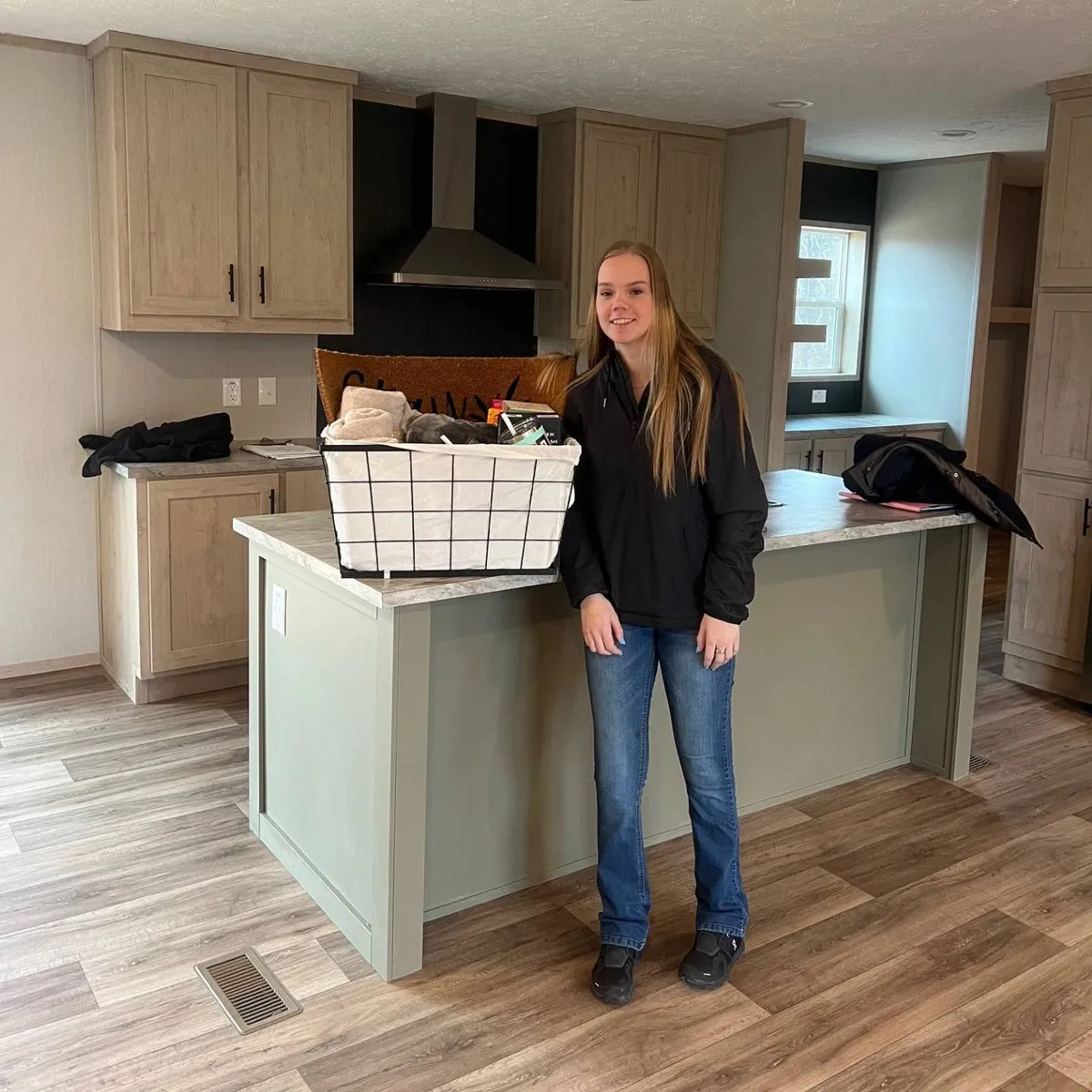 Virginia D. welcome home image