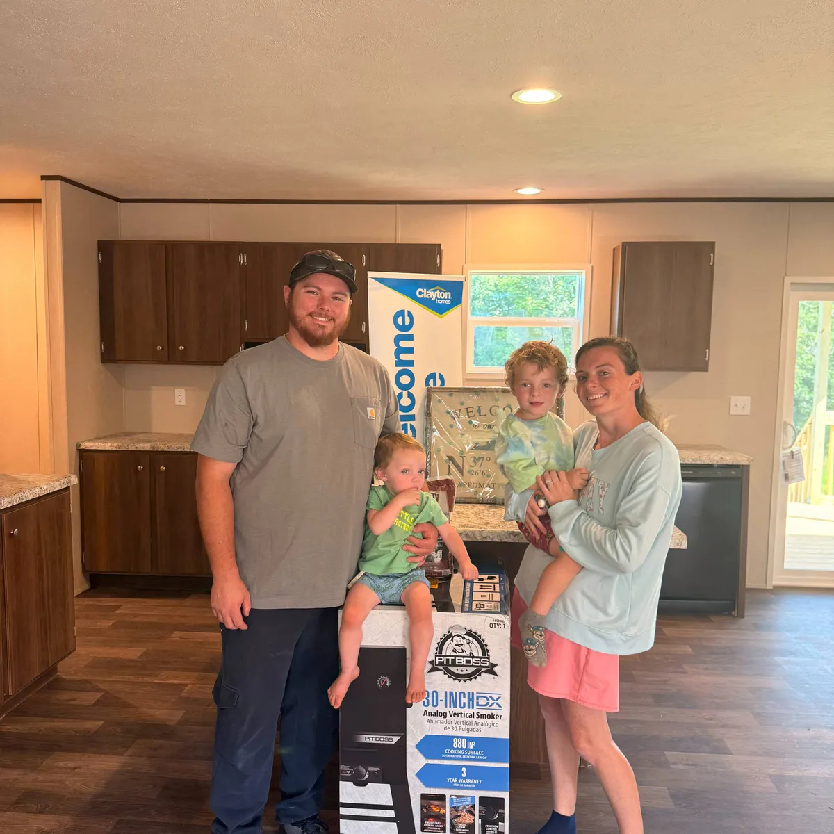 HUNTER M. welcome home image