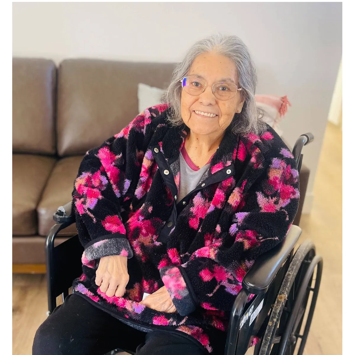 Pearl C. welcome home image