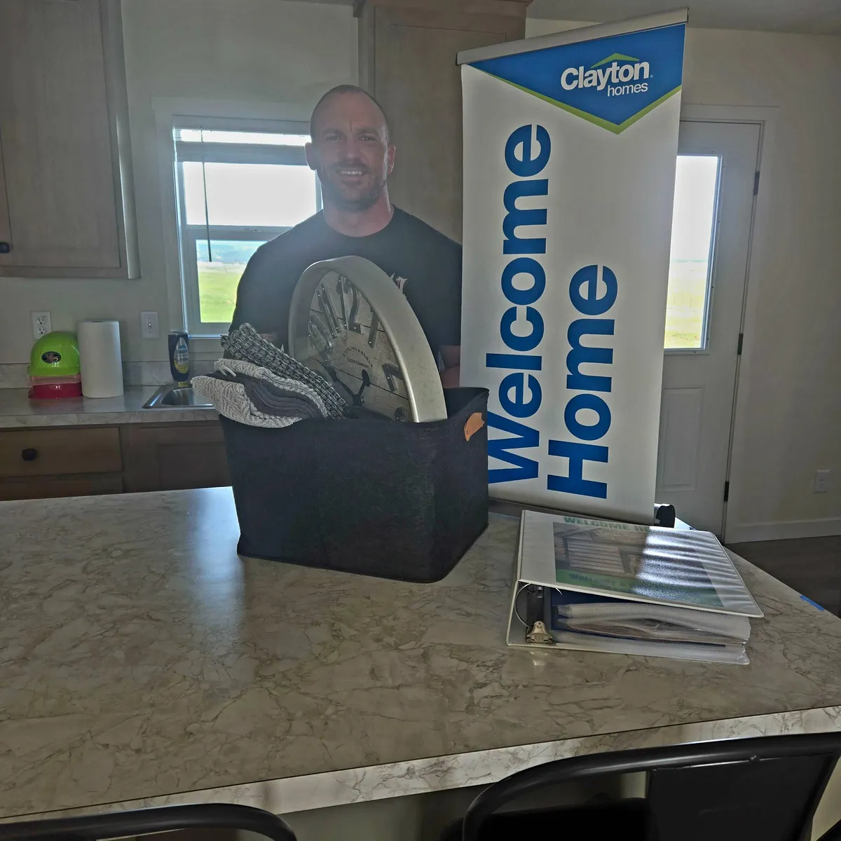 BRANDON B. welcome home image